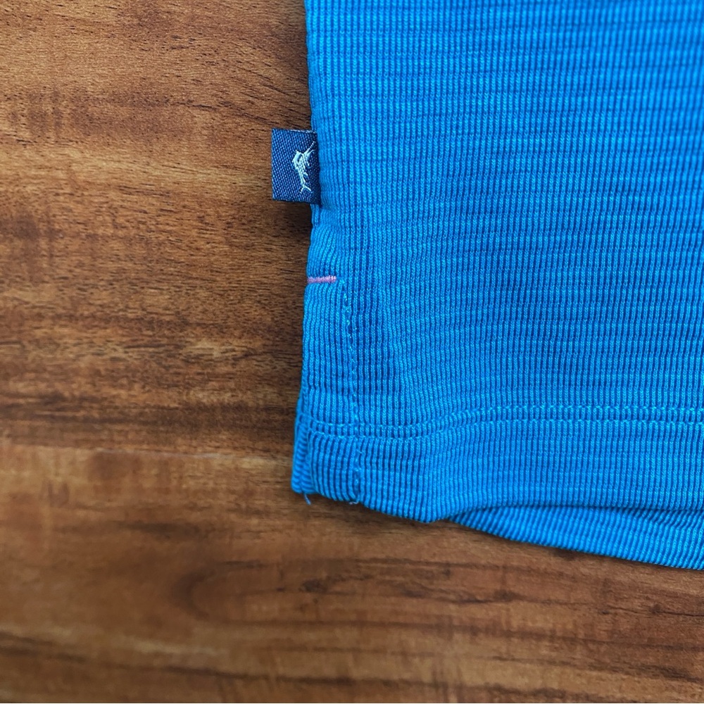 Tommy Bahama Islandzone Men's Teal Polo Shirt Size XL Coastal Nautical Casual - Picture 4 of 10